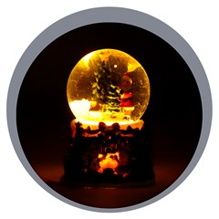 Enf globo de vidro resina led 7x5cm                  cx:096