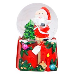 Enf globo de vidro resina led 7x5cm      cx:048