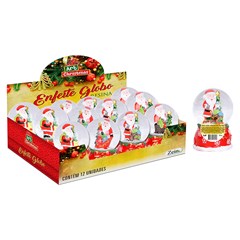 Enf globo de vidro resina 7x4cm               cx:048