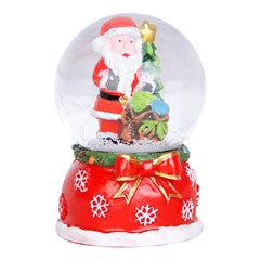 Enf globo de vidro resina 7x4cm               cx:048