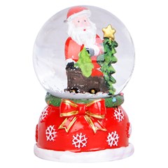 Enf globo de vidro resina 7x4cm               cx:048