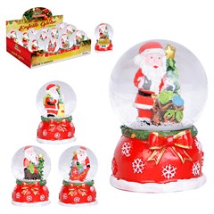 Enf globo de vidro resina 7x4cm               cx:048