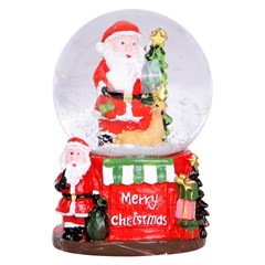Enf globo de vidro resina 7x4cm             cx:048
