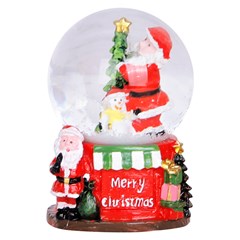 Enf globo de vidro resina 7x4cm             cx:048