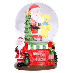 Enf globo de vidro resina 7x4cm             cx:048