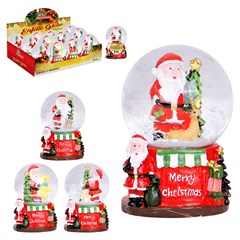 Enf globo de vidro resina 7x4cm             cx:048