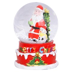 Enf globo de vidro resina 7x4cm                cx:096