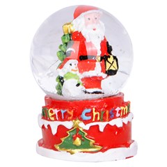 Enf globo de vidro resina 7x4cm                cx:096