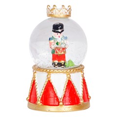 Enf globo de vidro resina quebra nozes 5x9cm                cx:048