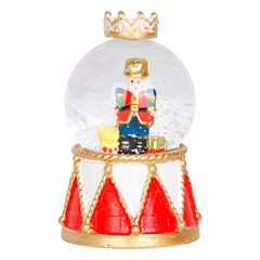 Enf globo de vidro resina quebra nozes 5x9cm                cx:048