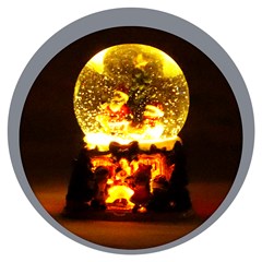 Enf globo de vidro resina c/luz 7x10cm      cx:024