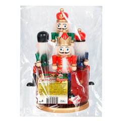Enf quebra nozes madeira musical 20x10cm      cx:012
