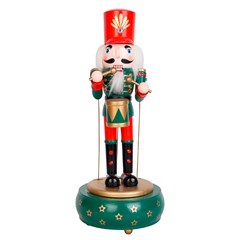 Enf quebra nozes madeira musical 30x12cm  cx:006