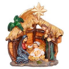 Enf presepio resina color 6x9x20cm                        cx:048