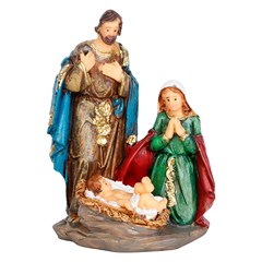 Enf presepio resina color 6x8x11cm              cx:048