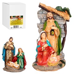 Enf presepio resina color 6x8x11cm              cx:048