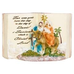 Enf presepio resina color biblia 6x17x11cm           cx:036