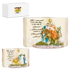 Enf presepio resina color biblia 6x17x11cm           cx:036