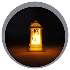 Enf arandela decorada c/luz 4x4x10cm         cx:00144