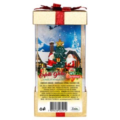 Enf globo presente c/luz e movimento 15x15x30cm              cx:006