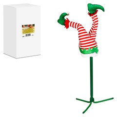 Pernas elfo fixa para decoracao   cx:004