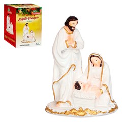 Enf presepio resina branco 5x7x10cm      cx:048