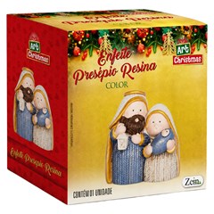 Enf presepio resina color 3x6x5,5cm                  cx:120