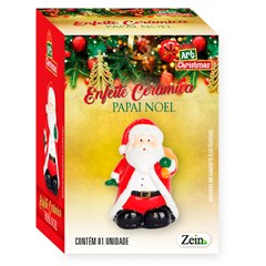 Enf ceramica papai noel 5x5x7,5cm                     cx:120