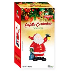 Enf ceramica papai noel 3x3x8cm                      cx:120