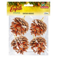 Enf pinha 6cm 4pcs                         cx:072