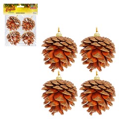 Enf pinha 6cm 4pcs                         cx:072