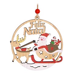 Enf placa madeira feliz natal 10cm                       cx:120