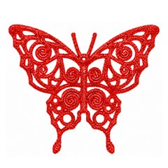 Enf borboleta glitter 11cm                cx:240