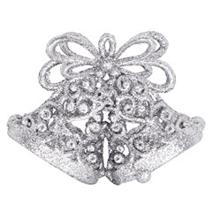 Enf sino duplo glitter 10cm                 cx:120