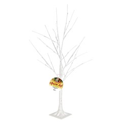Arvore iluminada 48led bco quente 100cm 220v 8f  cx:012