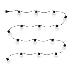Pisca bolas 30led bco frio 7m 230v 8f