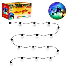 Pisca bolas 30led color 7m 230v 8f
