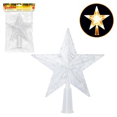 Ponteira iluminada 10led 17x14cm bco quente 220v cx:024