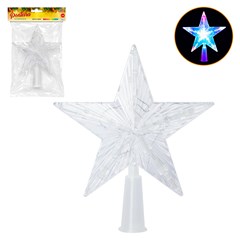 Ponteira iluminada 10led 17x14cm color 220v  cx:024