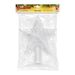 Ponteira iluminada 20led 21x23cm bco quente 220v   cx:024