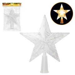 Ponteira iluminada 20led 21x23cm bco quente 220v   cx:024
