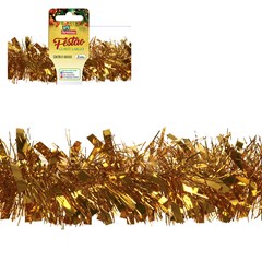 Festao corte largo 11cmx2m dourado           cx:050