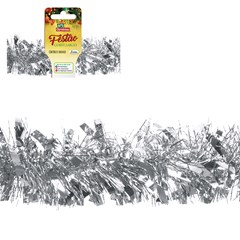 Festao corte largo 11cmx2m prata             cx:050