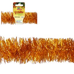 Festao metalizado fosco 11cmx2m dourado      cx:050