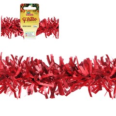 Festao corte texturizado 11cmx2m vermelho    cx:050