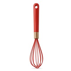 Batedor de claras verm cb mad e silicone     cx:048