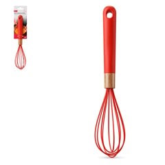 Batedor de claras verm cb mad e silicone     cx:048