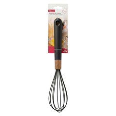 Batedor de claras preto cb mad e silicone    cx:00048