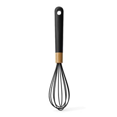 Batedor de claras preto cb mad e silicone    cx:00048