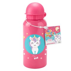 Garrafa inox 400ml c/bico unicornio          cx:048